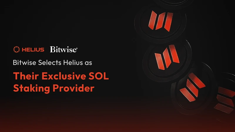 le validateur Bitwise Onchain Solutions pour l’ETF de staking Solana est propulsé par Helius