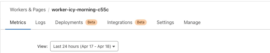 Cloudflare 로그