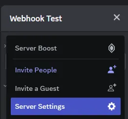 Discord 서버 설정