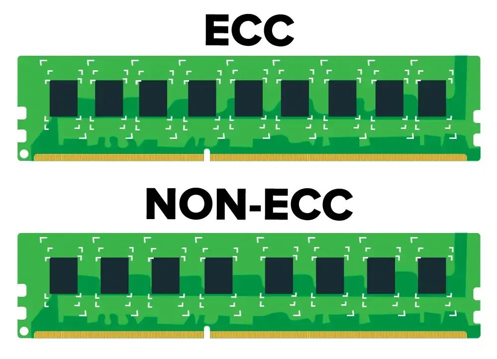 ECC와 Non-ECC 메모리 비교
