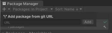 enter Git URL 