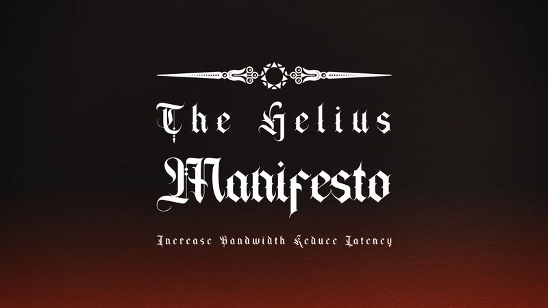 Helius 선언문