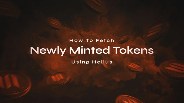 Helius로 새로 민팅된 토큰을 가져오는 방법