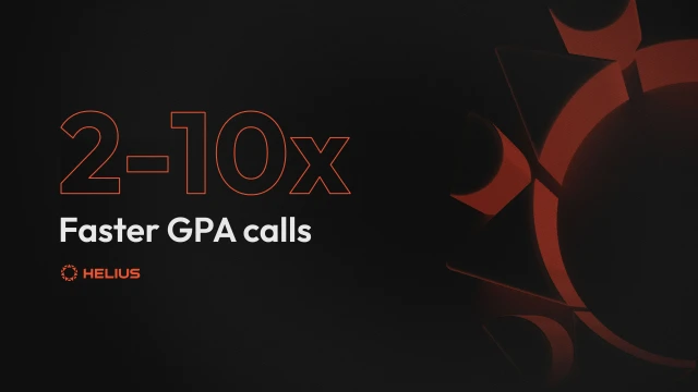 더 빨라진 getProgramAccounts(gPA) 호출을 소개합니다