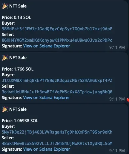 NFT 판매 봇