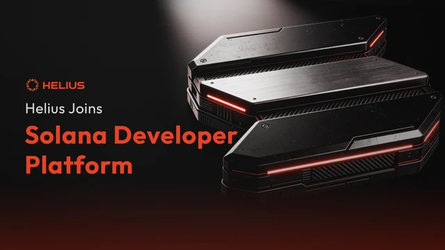 Solana Developer Platform에 합류한 Helius