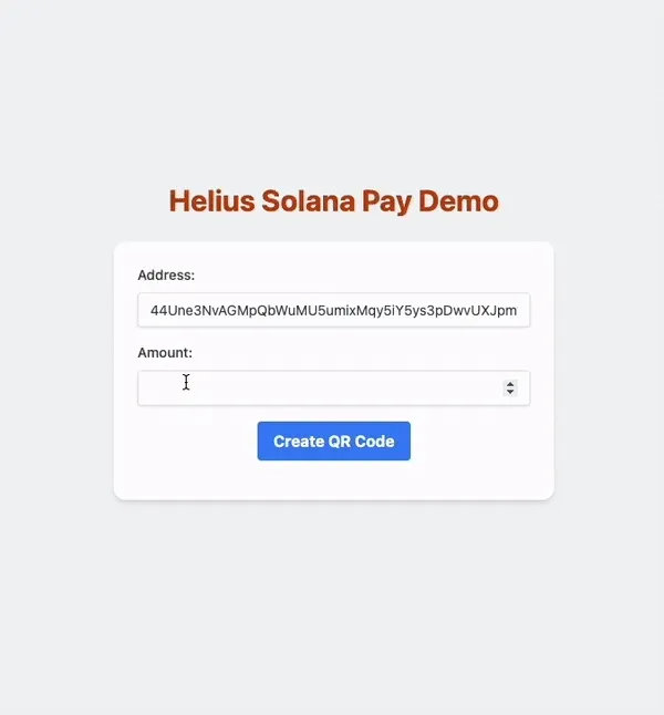 Solana Pay 데모