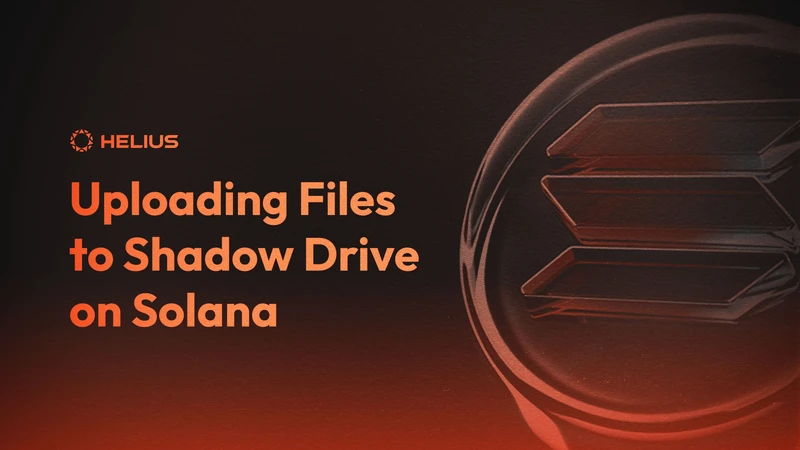 how to upload files to shadow drive on solana