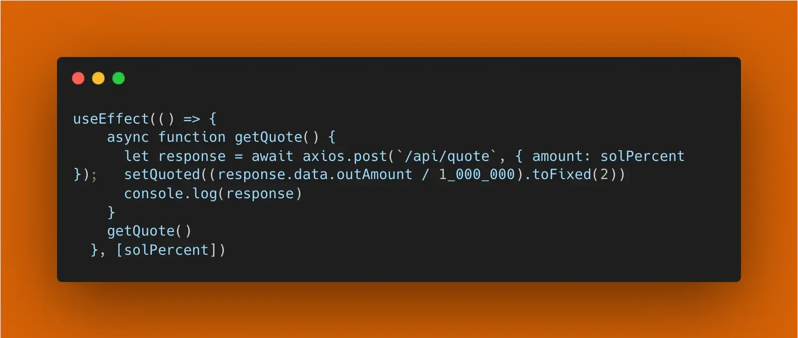 Solana DeFi: Jupiter Swap UI (2023)
